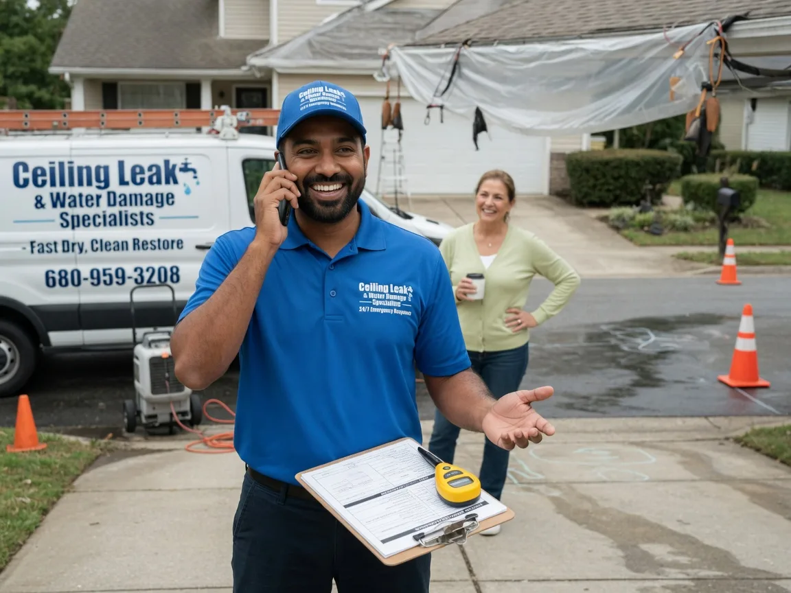 Ceiling Leak Cleanup Coupeville, WA FAQs